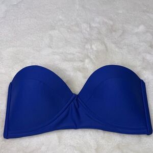 Mikoh Bandeau Strapless padded Bikini Top Size Medium